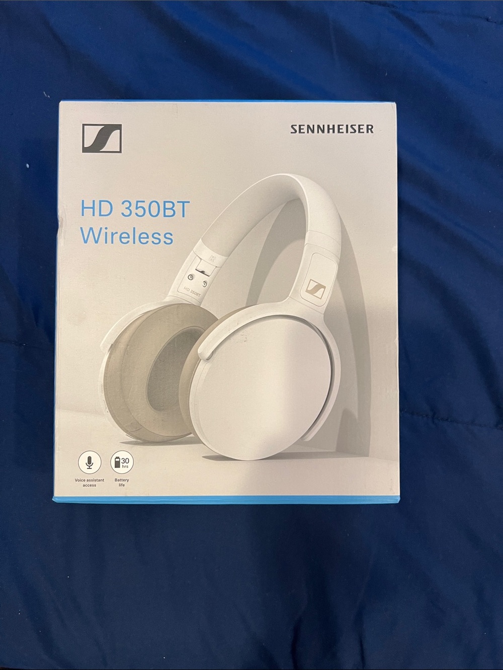 Sennheiser HD 350BT Wireless Headphones - White
